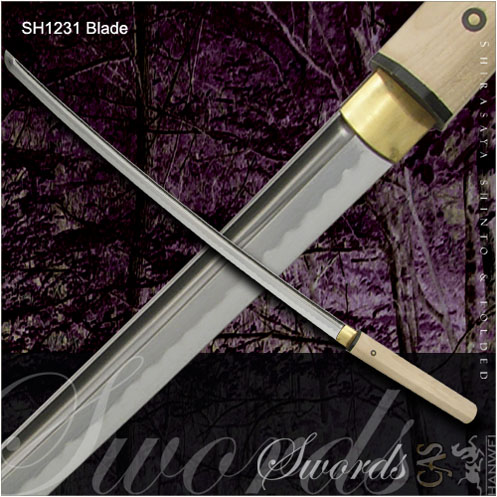 foto Folded Steel Blade in Shirasaya